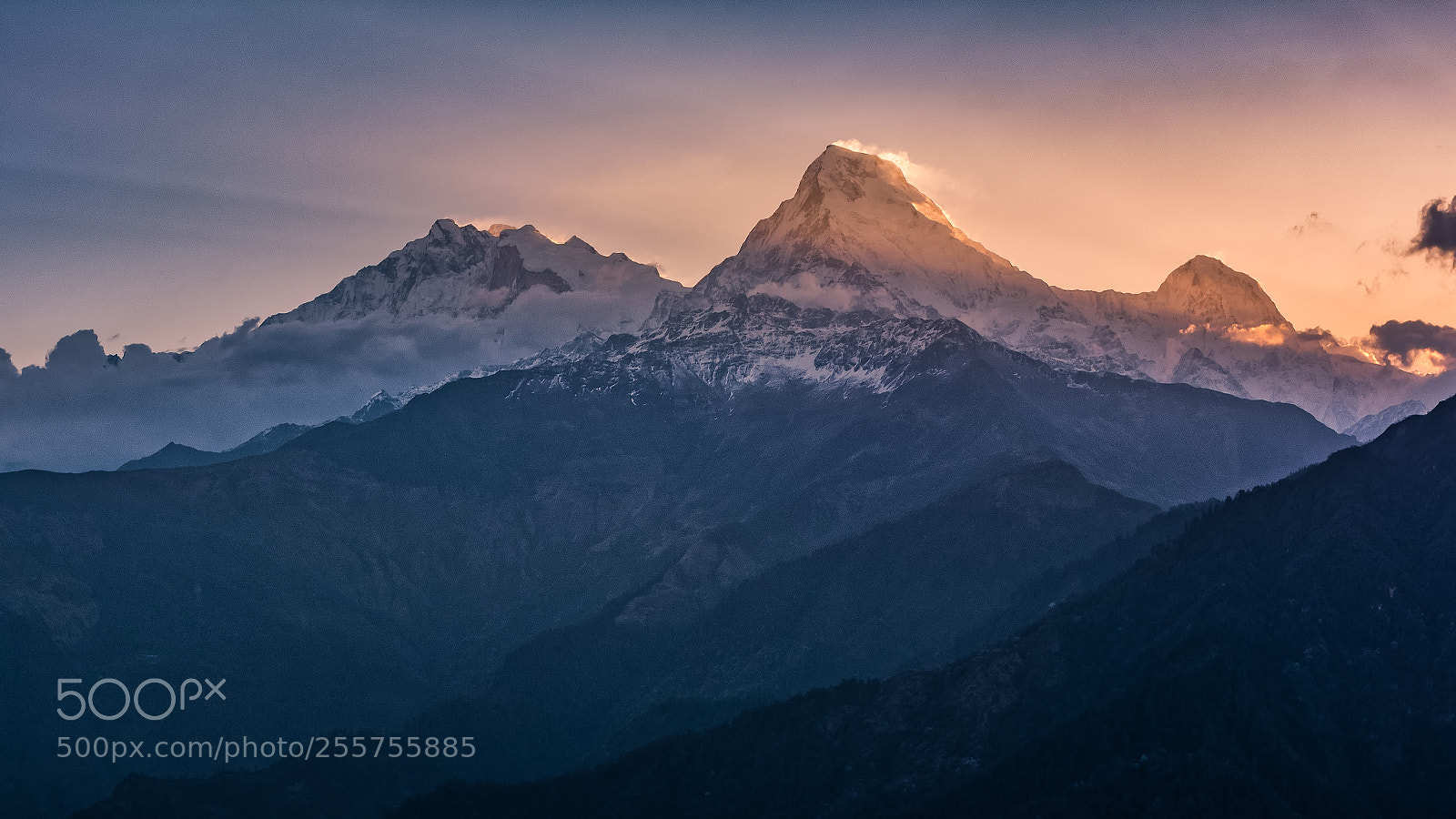 Nikon D7100 sample photo. Annapurna sunrise photography