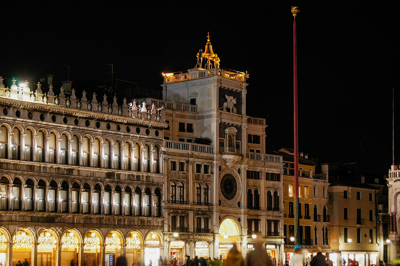 Sony SLT-A55 (SLT-A55V) sample photo. Night in venice photography