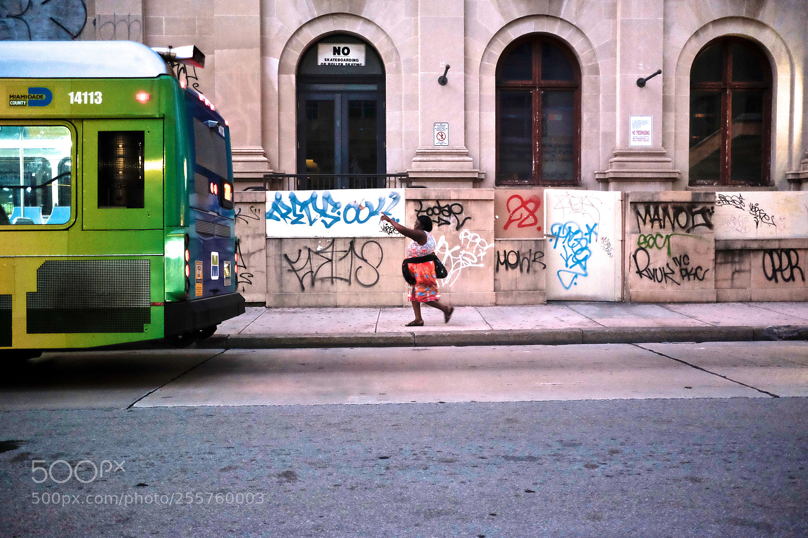 Fujifilm X-E2S sample photo. Lady and her bus photography