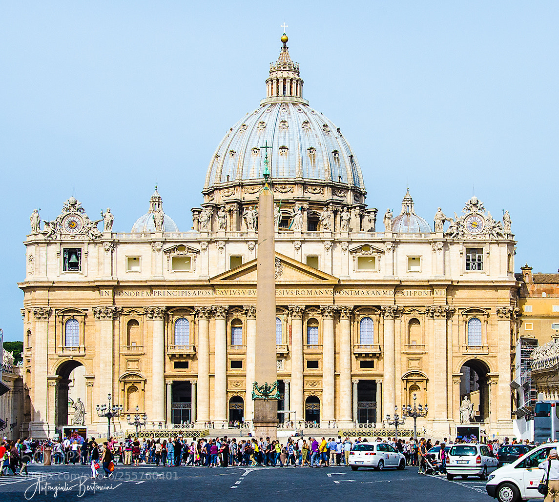 Nikon D7000 sample photo. Roma piazza san pietro photography