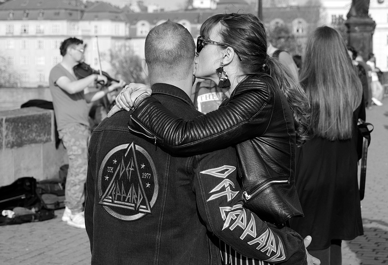 Leica CL sample photo. Def leppard photography