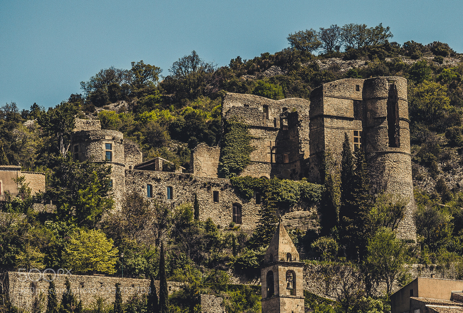 Canon EOS 6D sample photo. Château de montbrun-les-bains photography