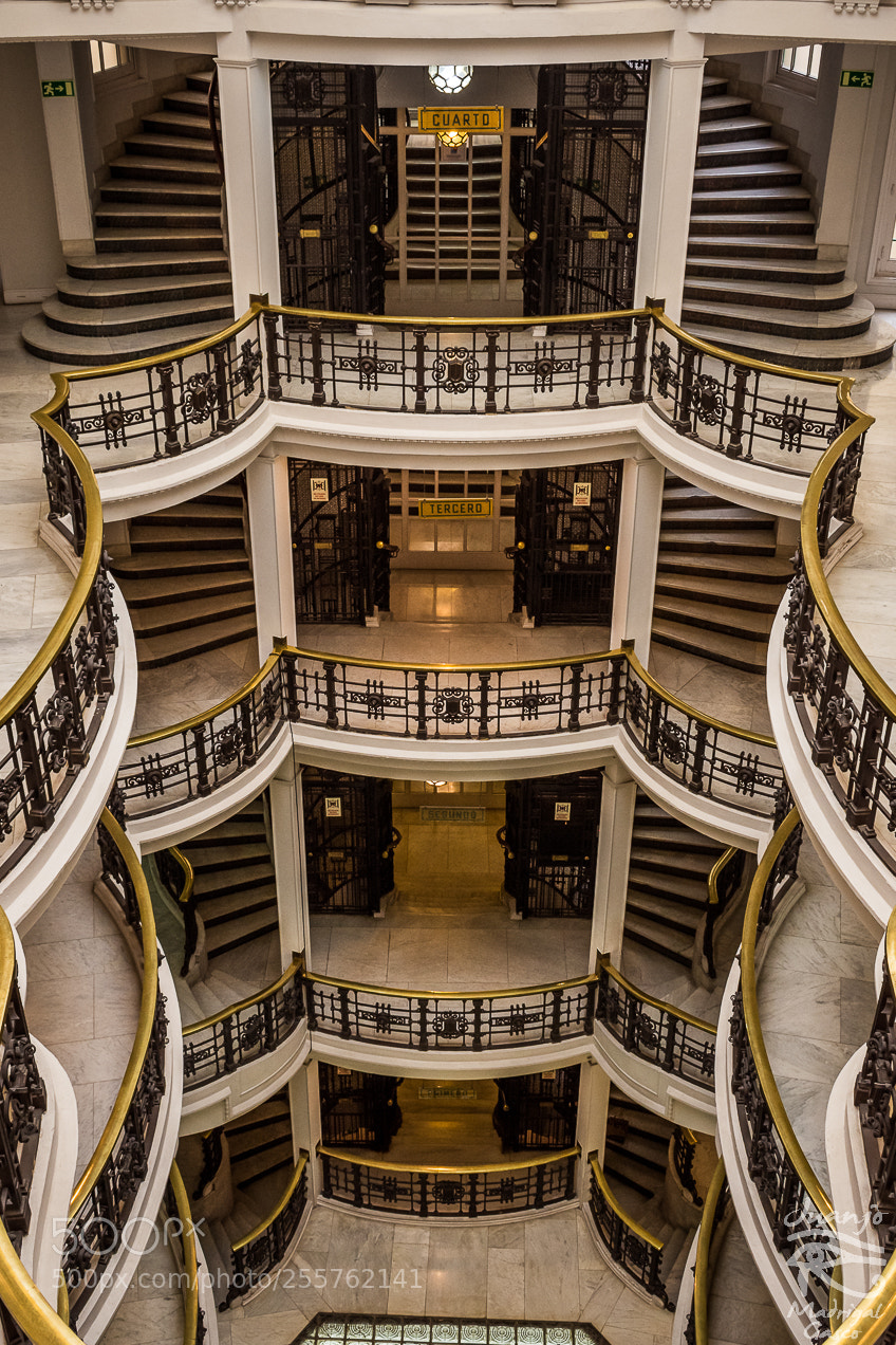 Nikon D7200 sample photo. Staircase photography