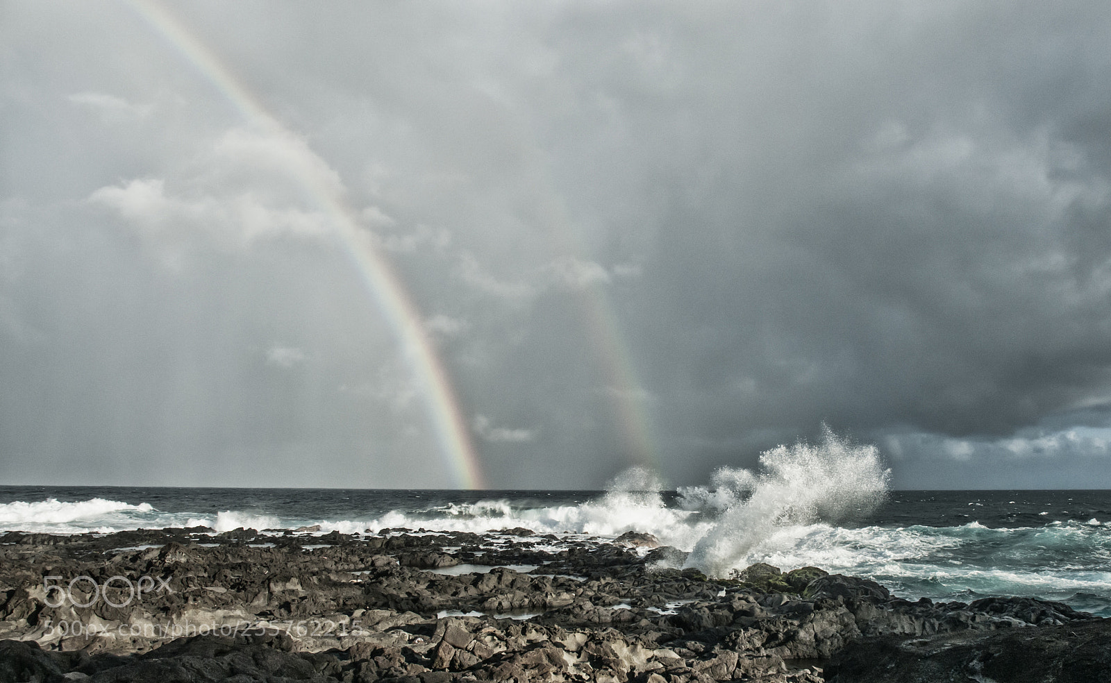Nikon D300S sample photo. Double rainbow photography