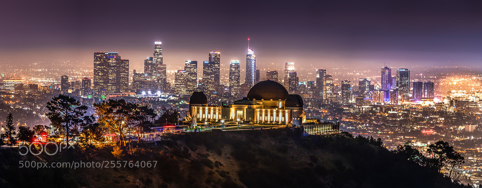 Sony a7R III sample photo. Griffith park observatory photography