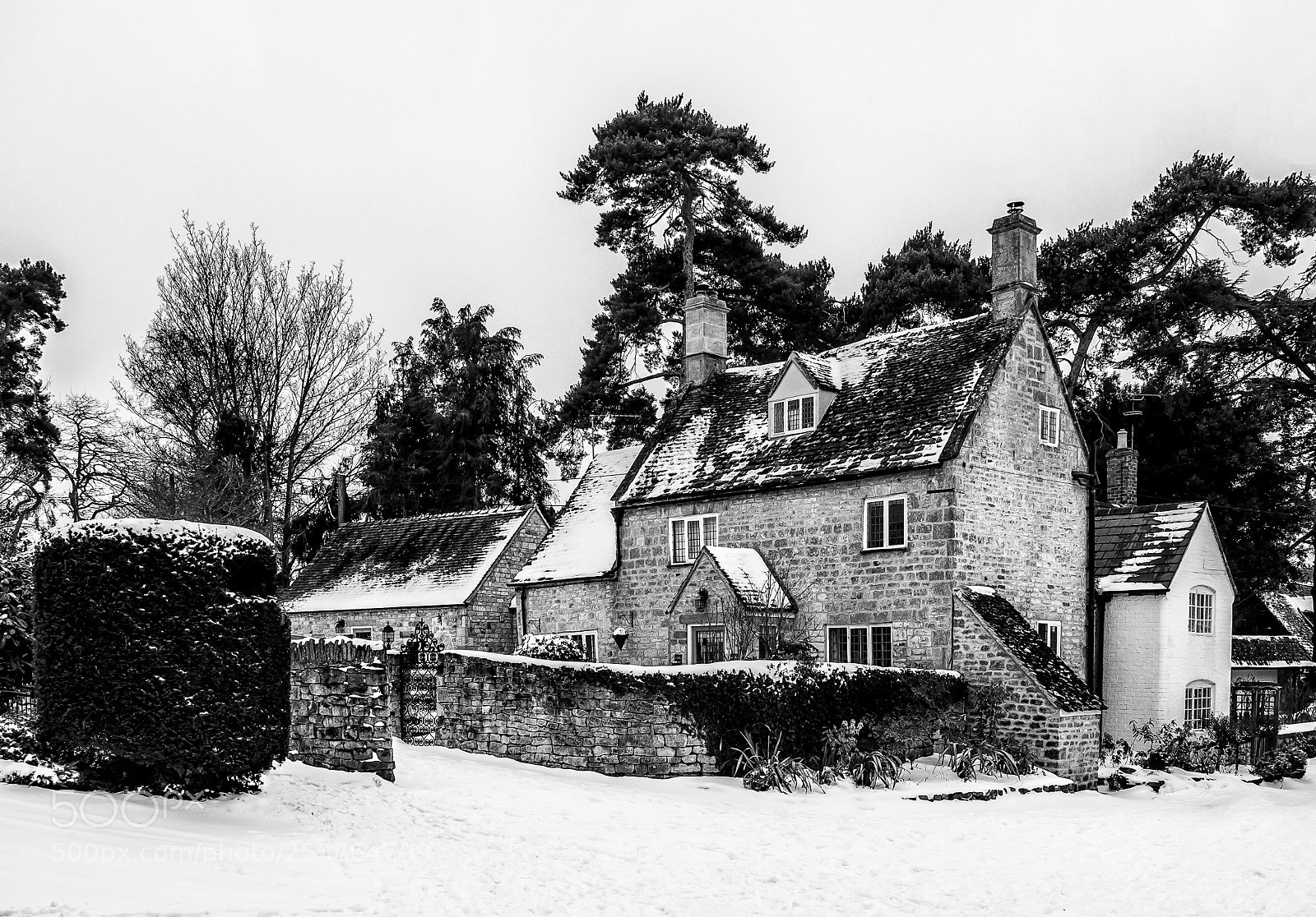 Olympus OM-D E-M5 II sample photo. Cotswolds in winter photography