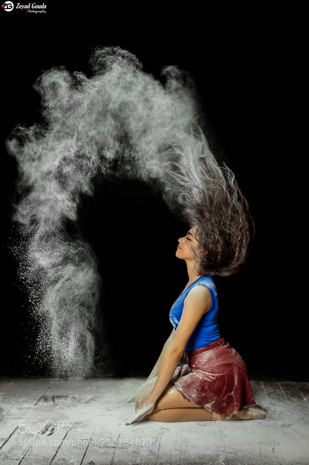 Nikon D7200 sample photo. Ballet powder photography