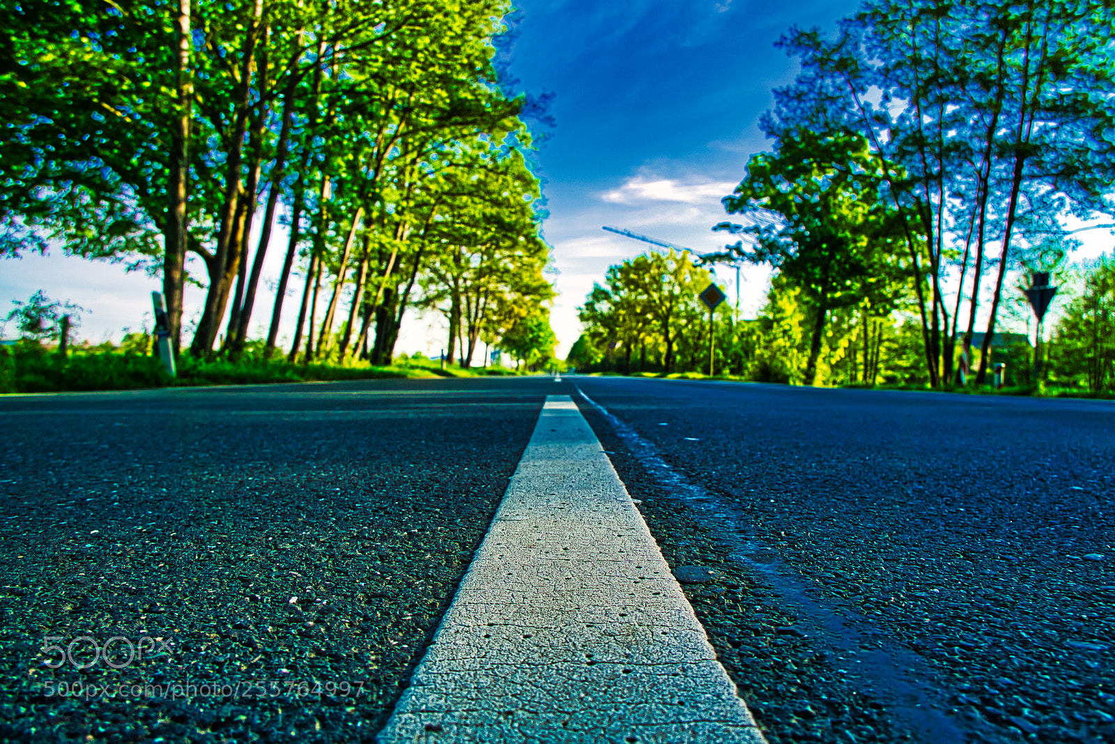 Sony a6000 sample photo. Lonely road photography