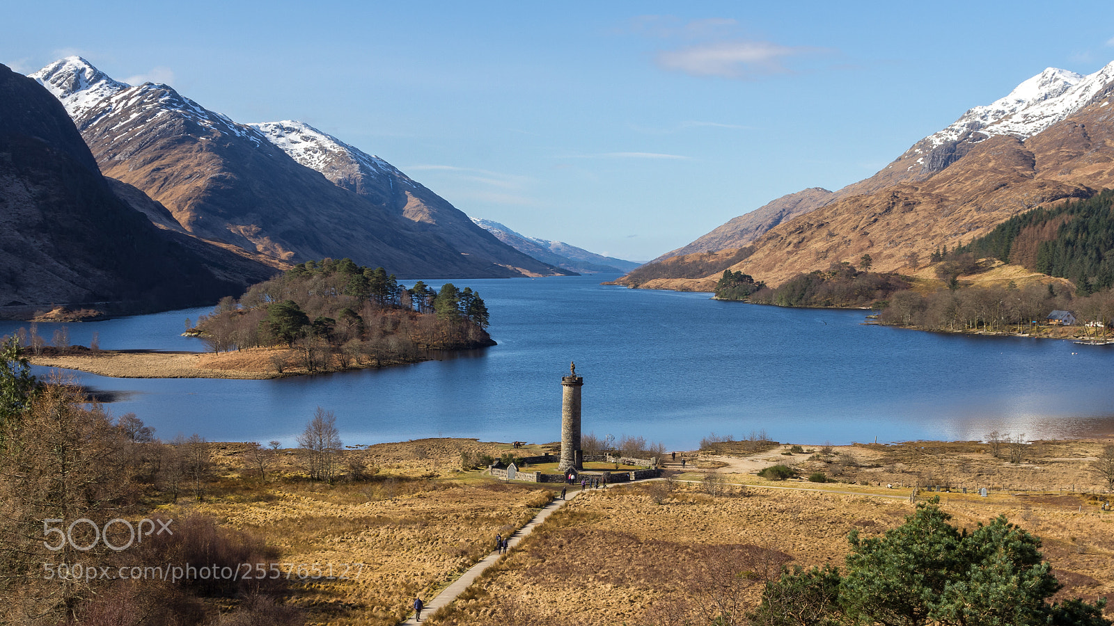 Canon EOS 60D sample photo. Glenfinnan from above photography