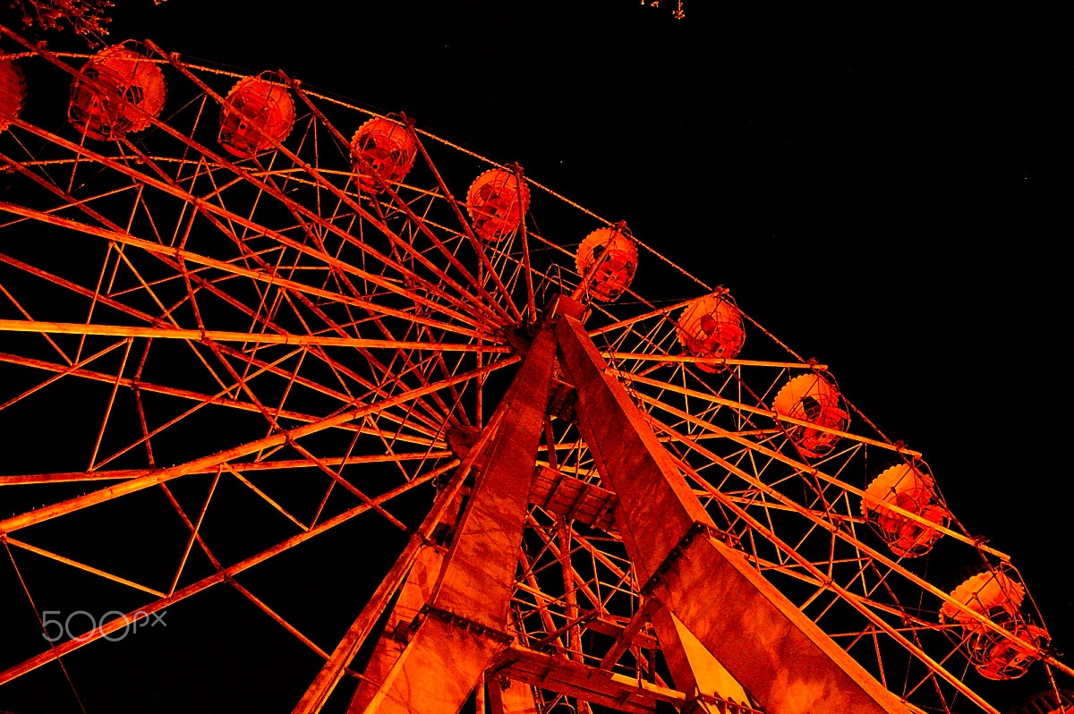 Nikon D3200 sample photo. Чертово колесо photography