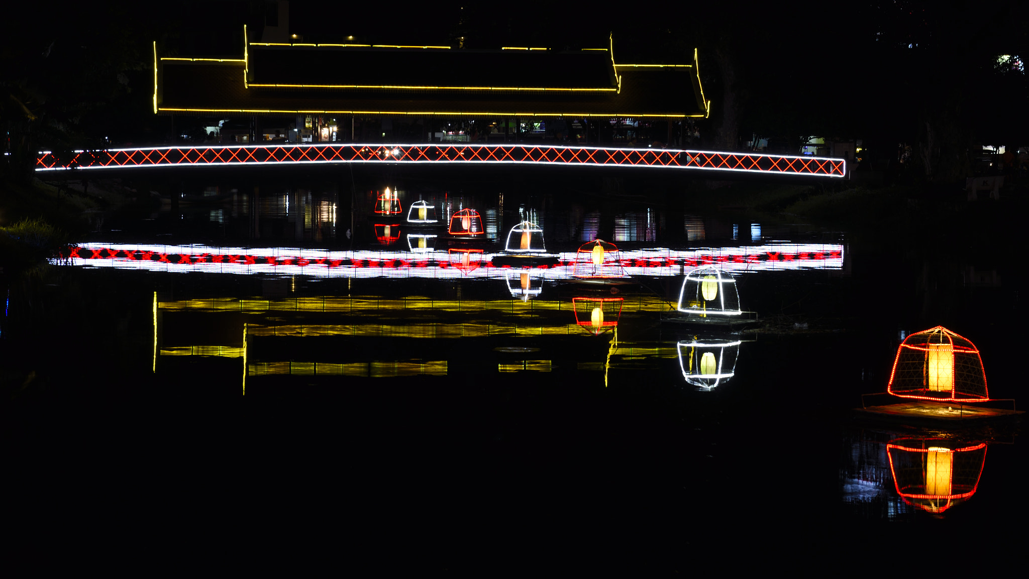 Nikon AF-S Nikkor 24-70mm F2.8G ED sample photo. Bridge in siem reap photography