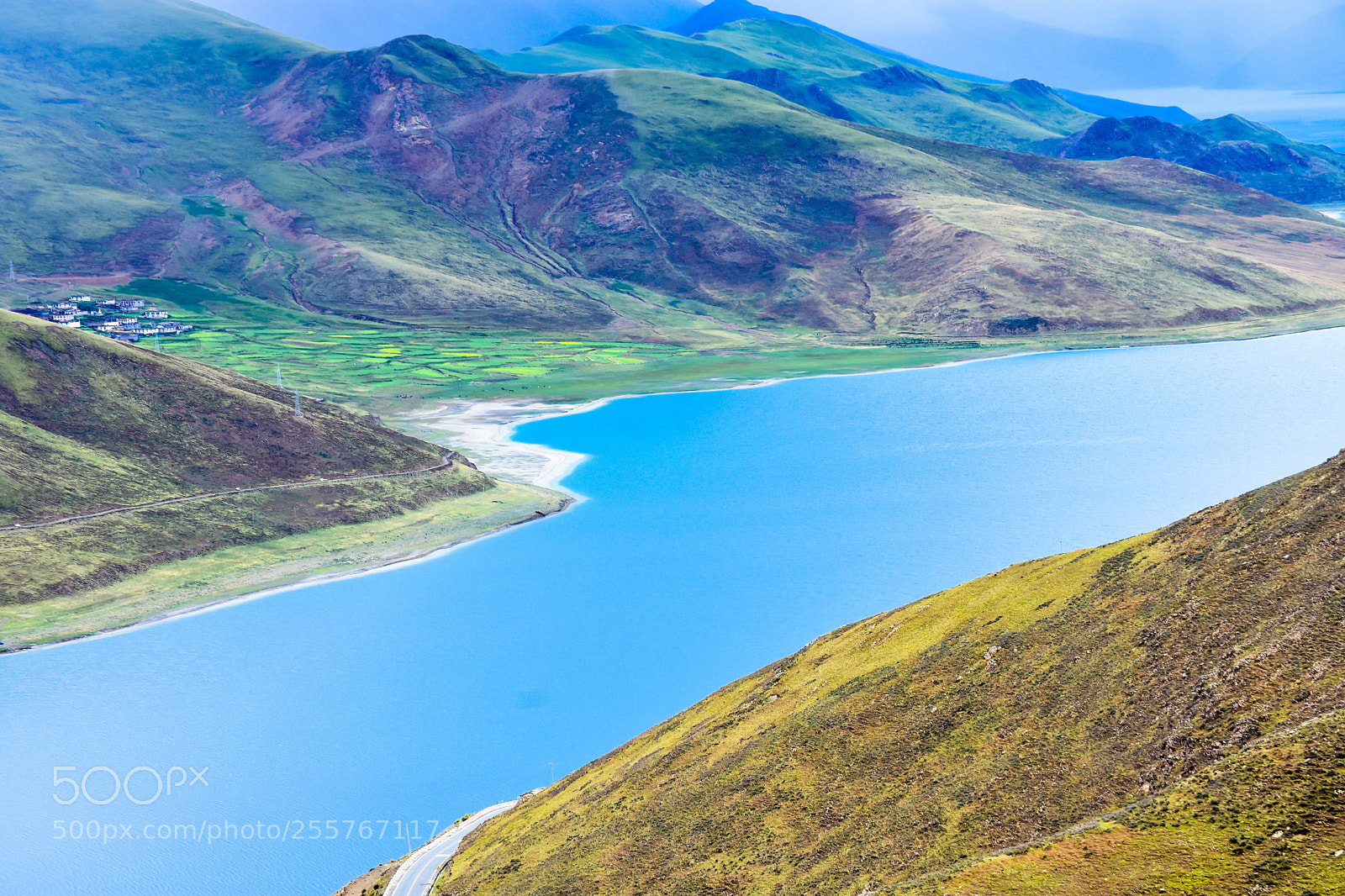 Nikon D7200 sample photo. Yamdrok lake photography