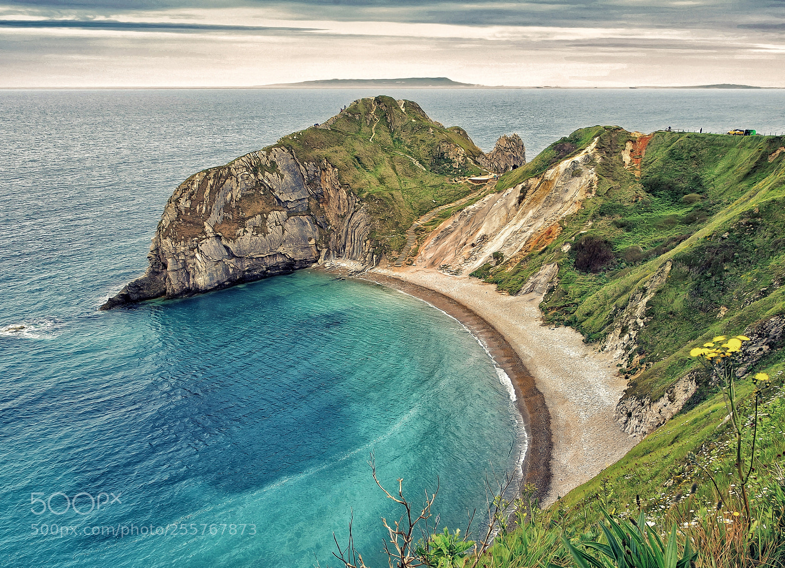 Pentax K-3 II sample photo. Lulworth cove photography