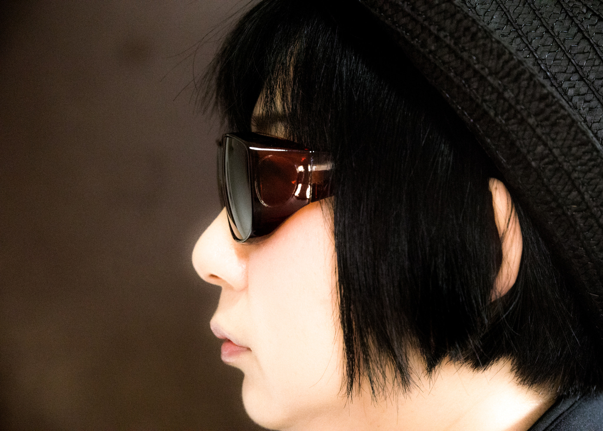 Pentax K-1 Mark II sample photo. A profile of a woman photography