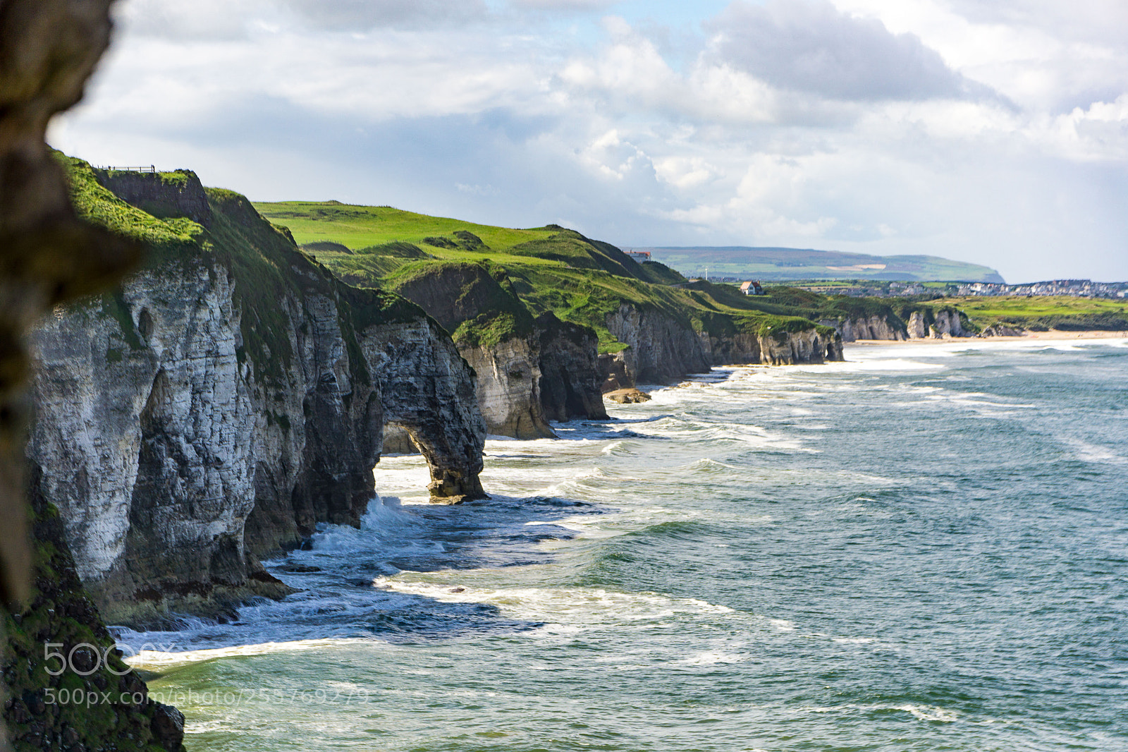 Sony a6000 sample photo. Nordirland coastline from dunluce photography