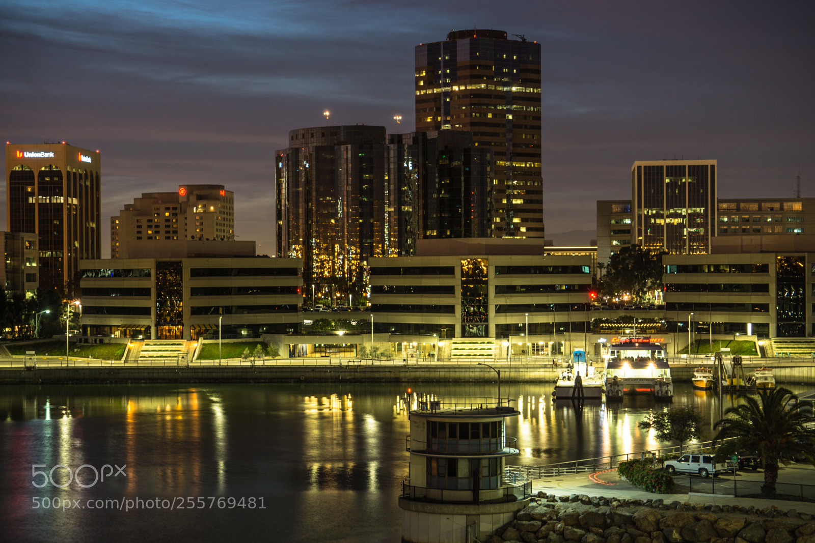 Sony a6000 sample photo. Nightfalls on marina photography