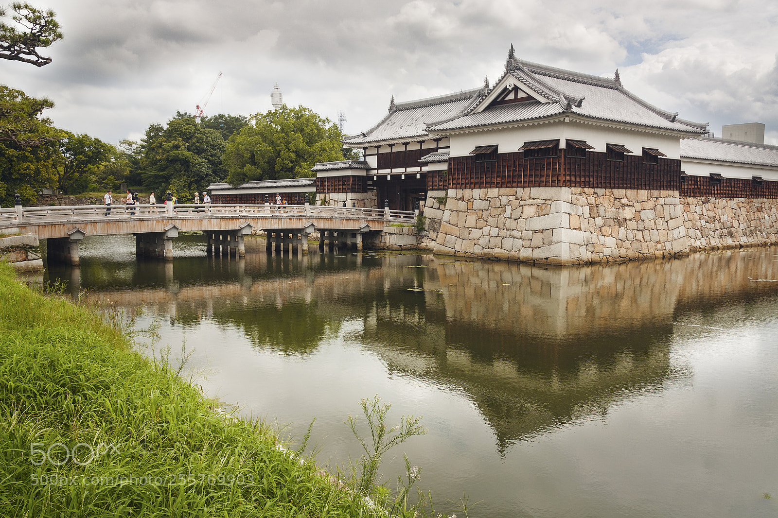 Canon EOS 450D (EOS Rebel XSi / EOS Kiss X2) sample photo. Hiroshima castle photography