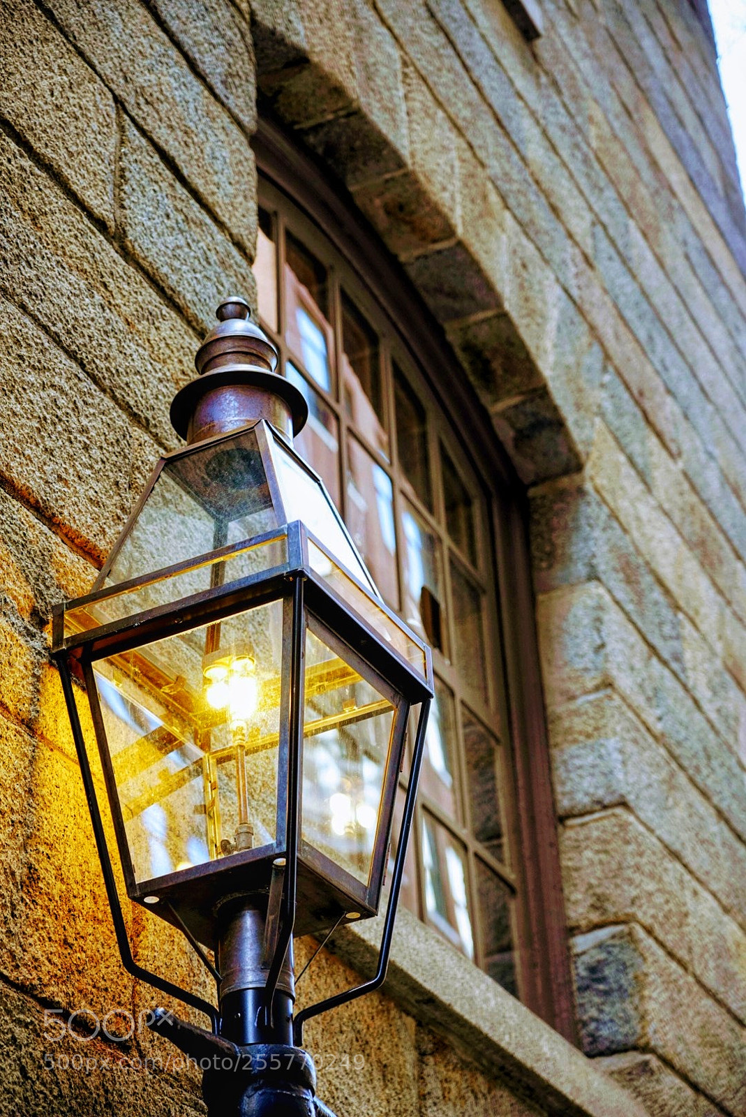 Sony a7R III sample photo. Old town boston lamp photography
