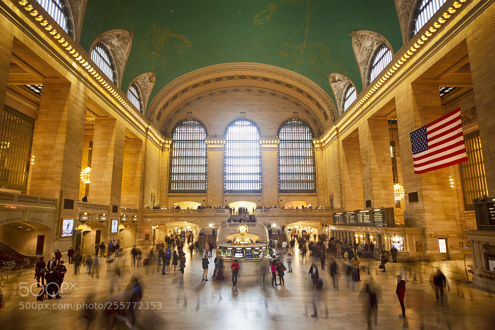Canon EOS 5D Mark II sample photo. Grand central rush hour photography