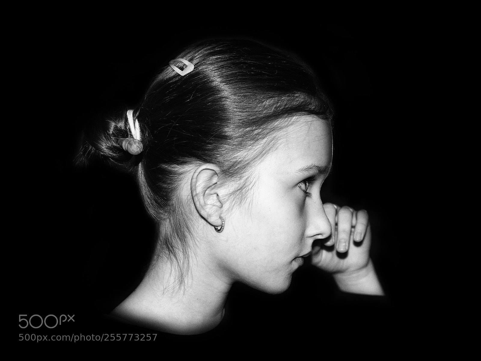 Nikon D610 sample photo. Sofia, side portrait photography