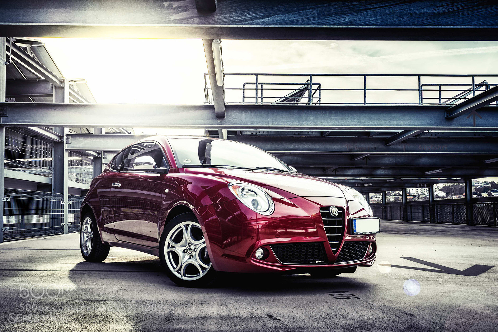 Sony a7 II sample photo. Alfa romeo mito photography
