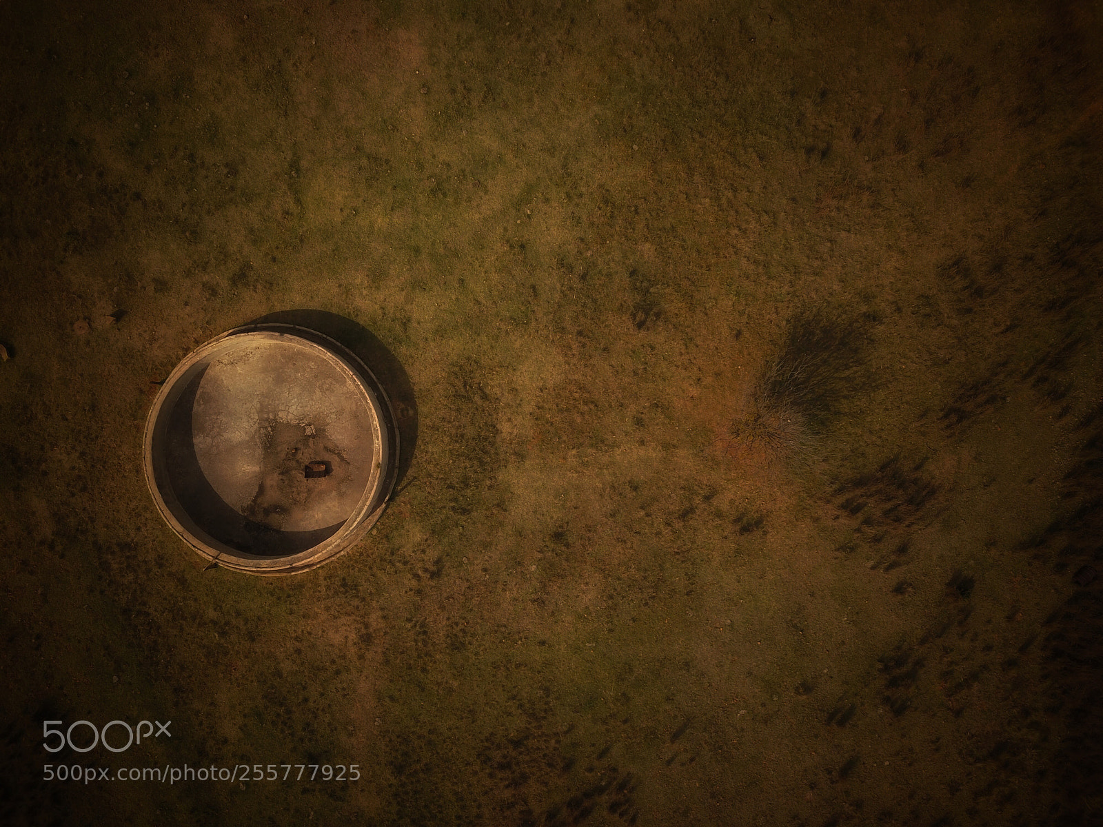 DJI FC220 sample photo. Dam long forgotten photography