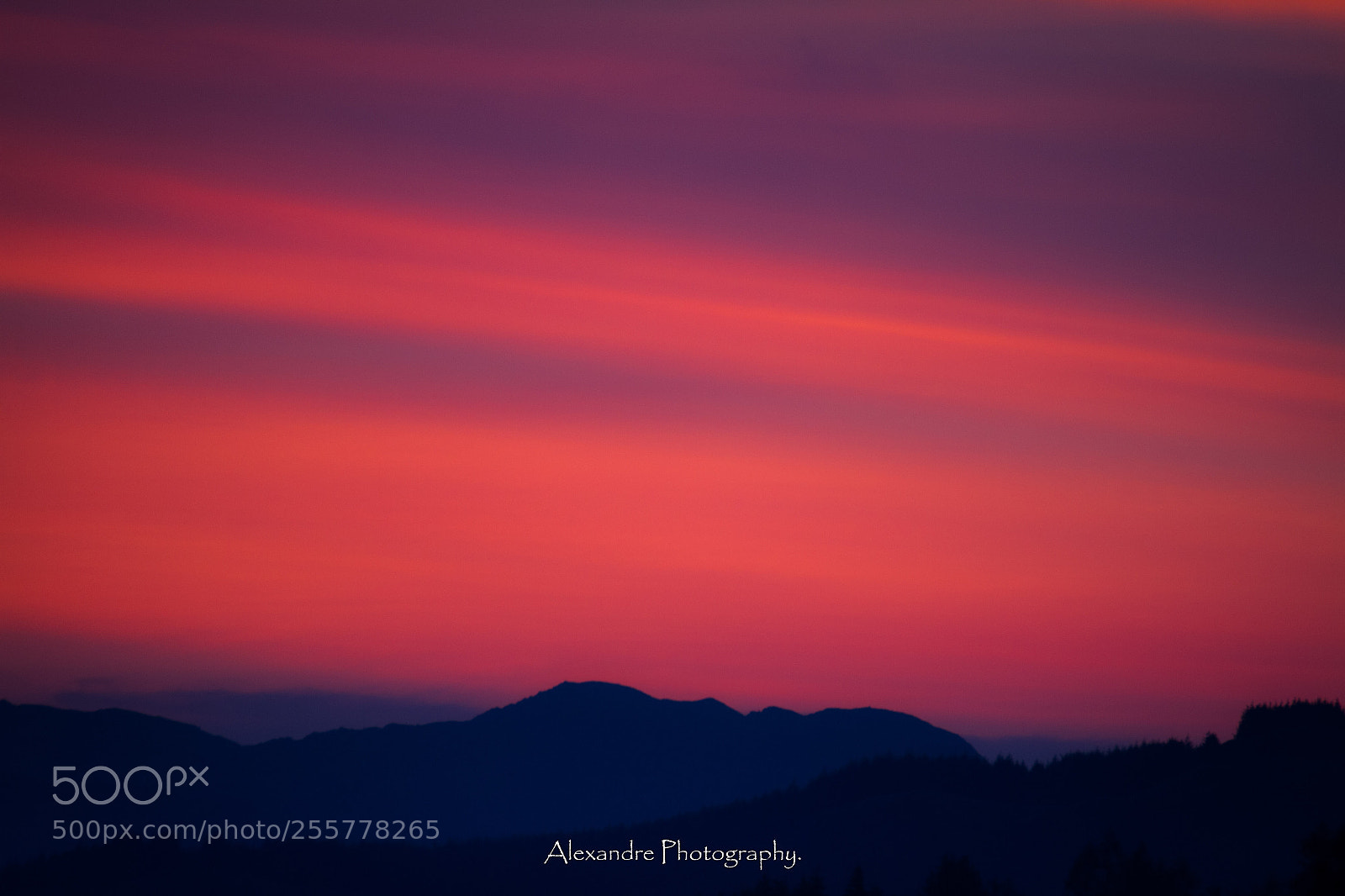 Canon EOS 7D sample photo. Burning sky near digne photography