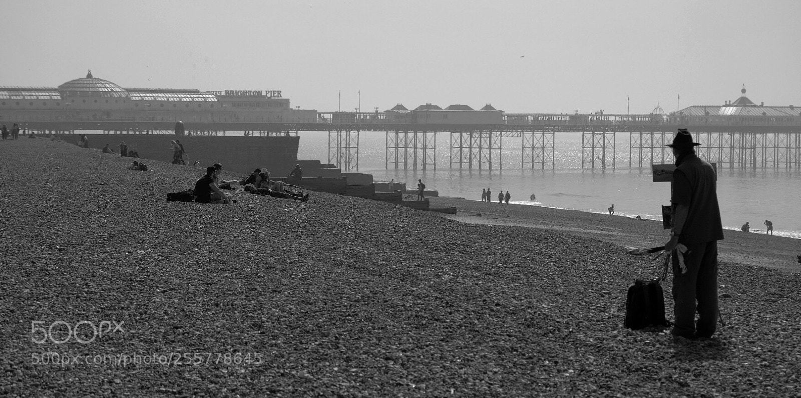 Fujifilm X-T1 sample photo. The painter on the photography