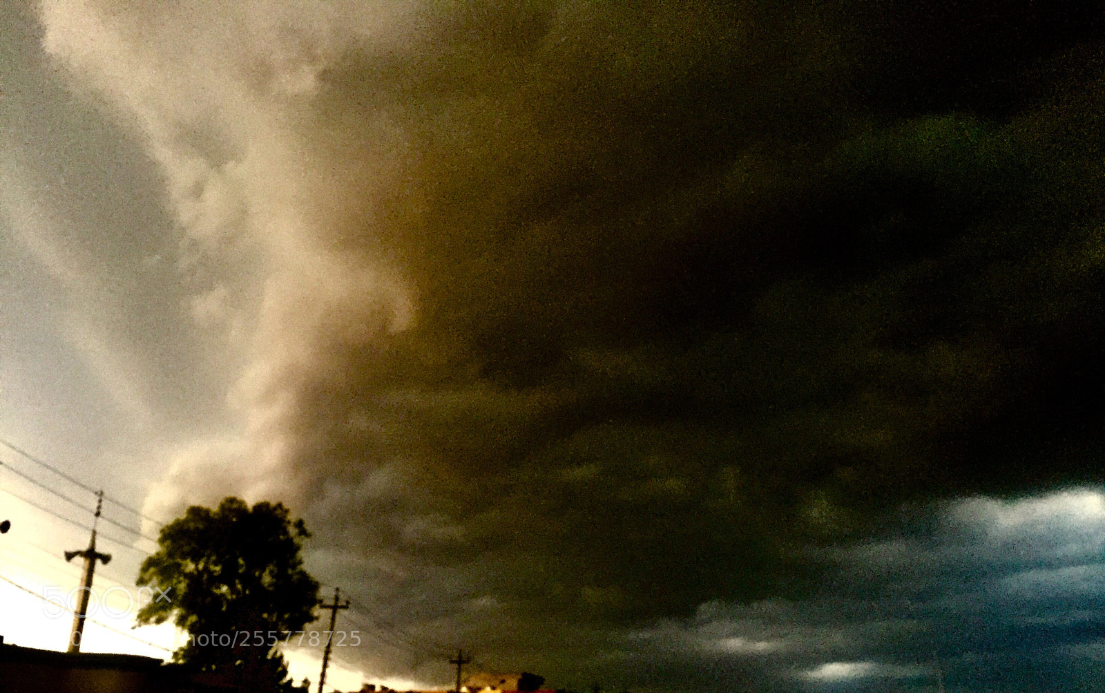 Apple iPhone 6 sample photo. Black cloud  photography