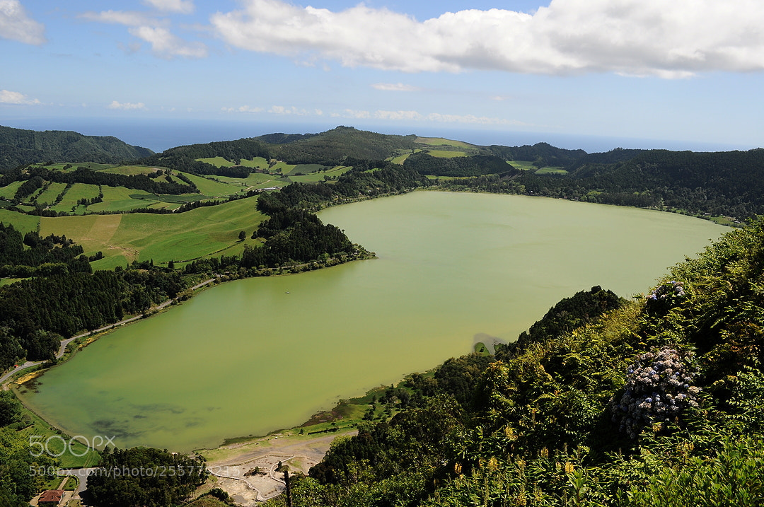 Nikon D5000 sample photo. Lagoa açores photography