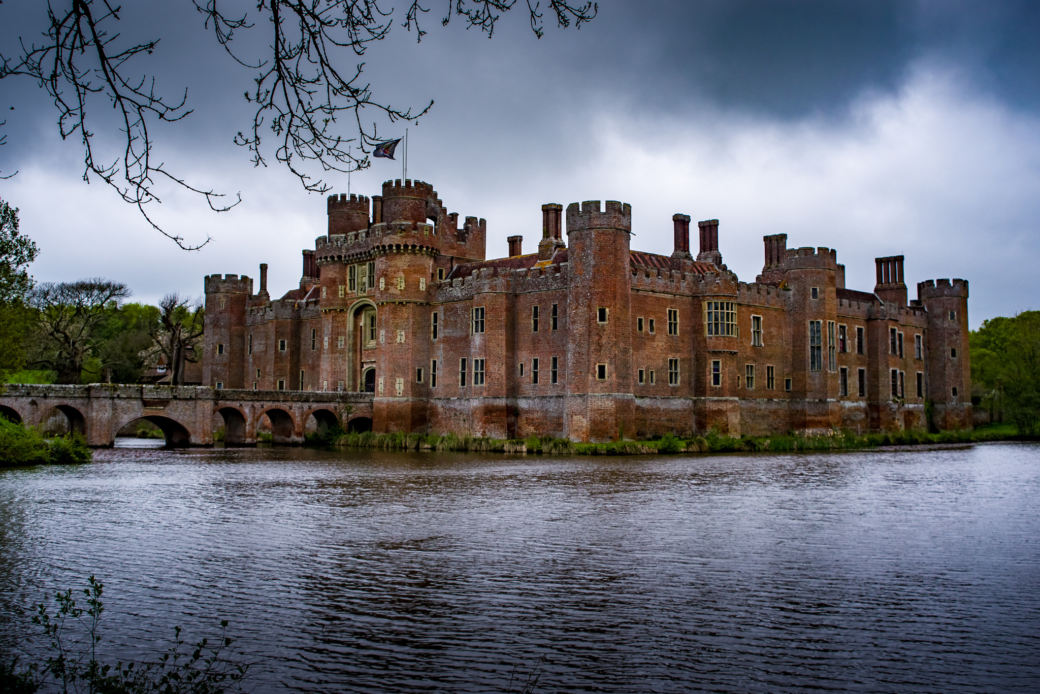 Pentax K-1 Mark II sample photo. Herstmonceux castle photography