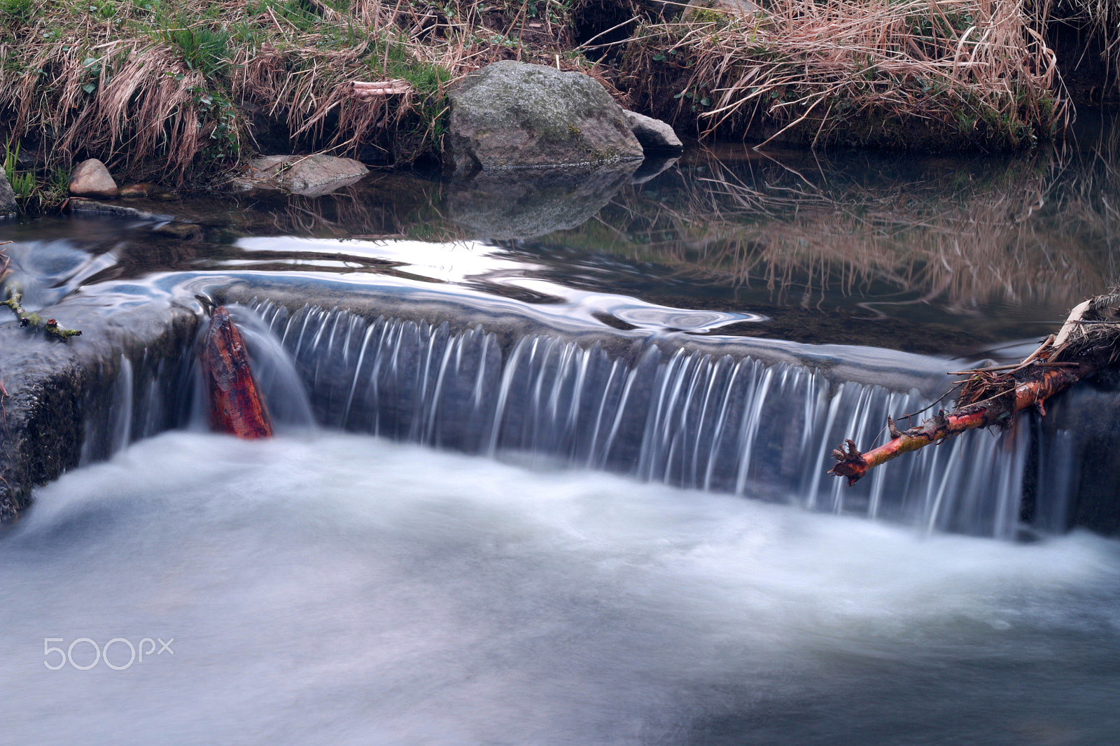 Canon EOS 700D (EOS Rebel T5i / EOS Kiss X7i) + Canon EF 50mm F1.8 II sample photo. Miniature waterfall i photography