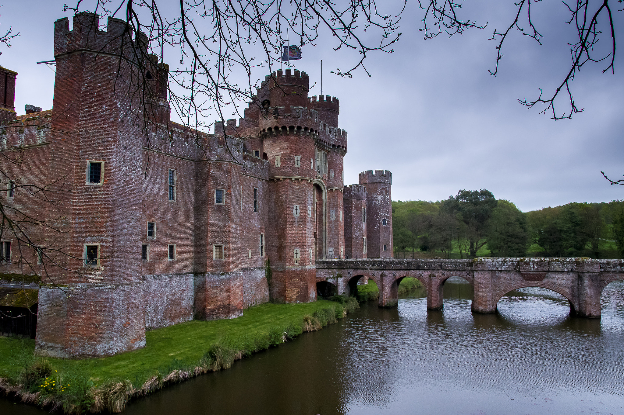 Pentax K-1 Mark II sample photo. Herstmonceux castle photography