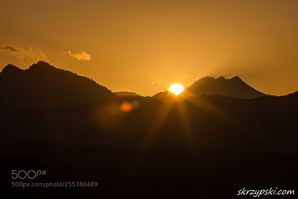 Canon EOS 6D sample photo. Beautiful sunset in mountains photography