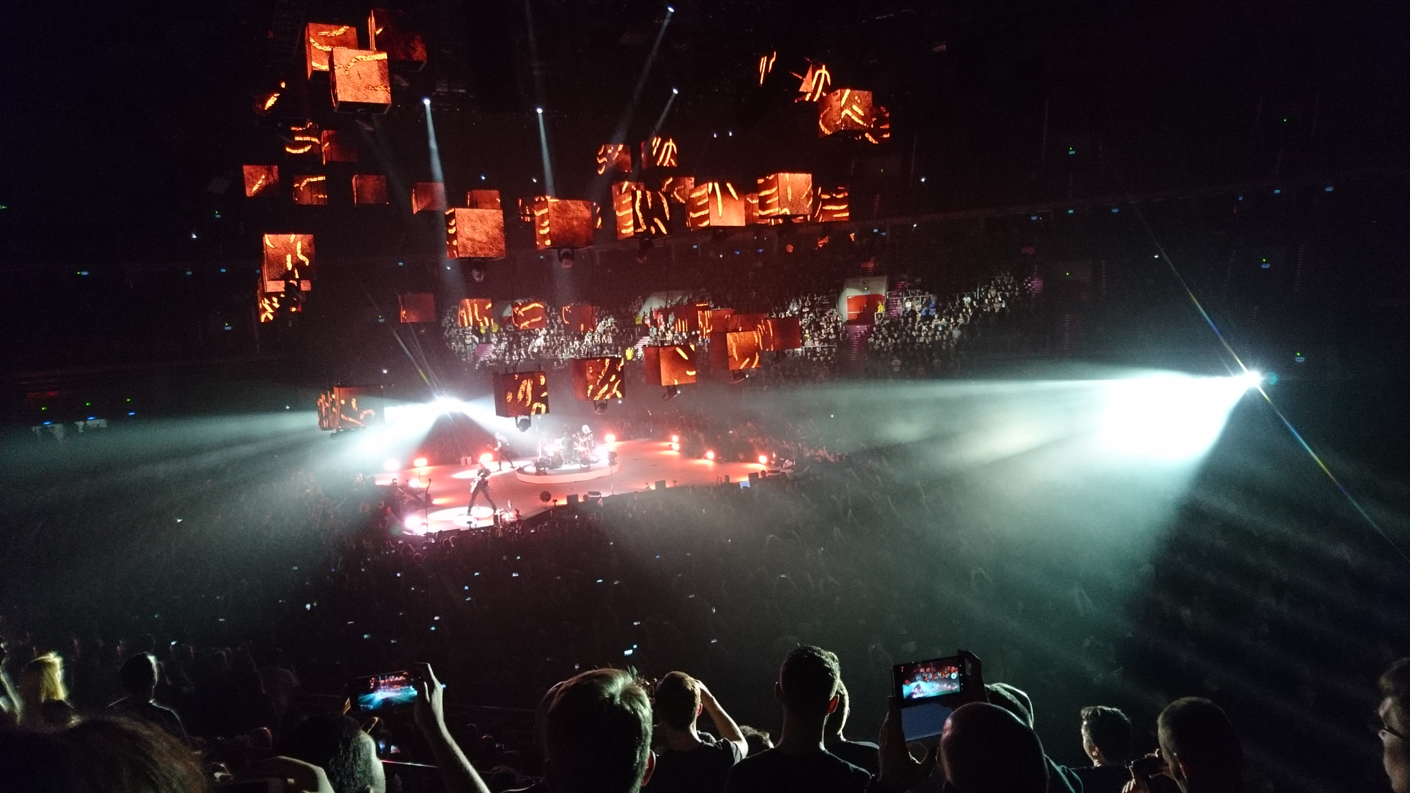 Sony Xperia X sample photo. Metallica on tour 2018 photography