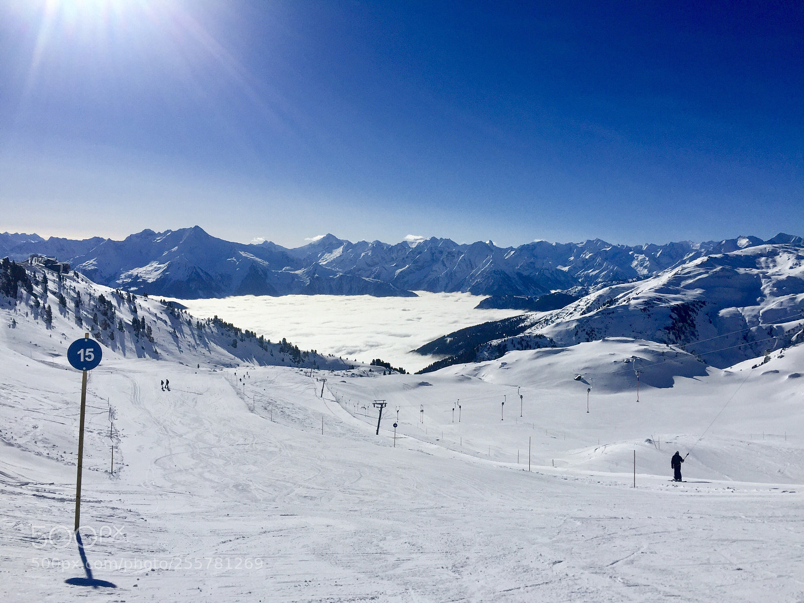 Apple iPhone 6 sample photo. Ski photography