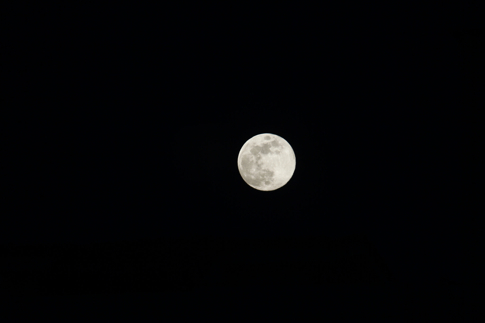 Canon EF 35-80mm f/4-5.6 sample photo. The moon shot photography