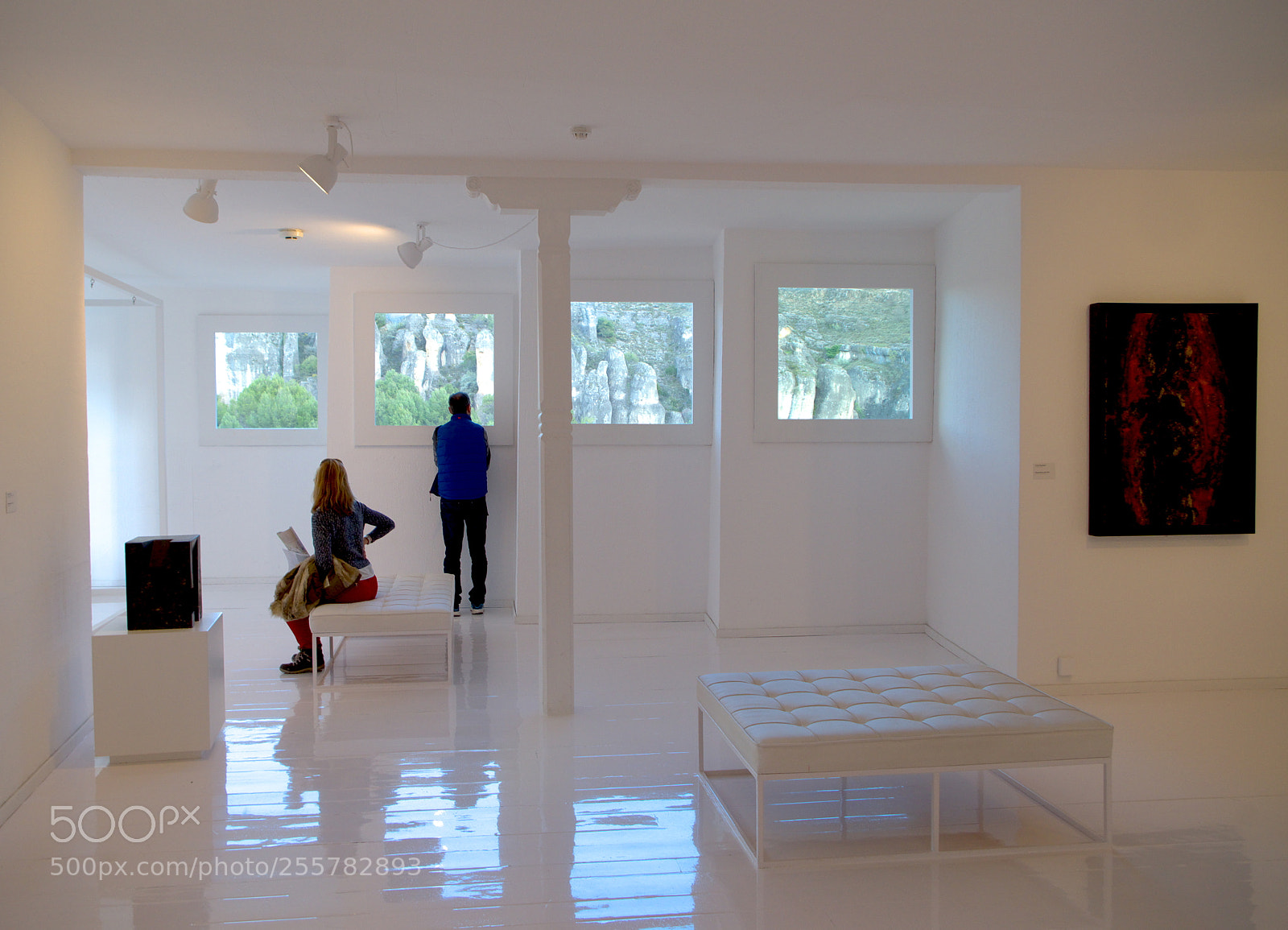 Pentax K-50 sample photo. At modern art musseum photography