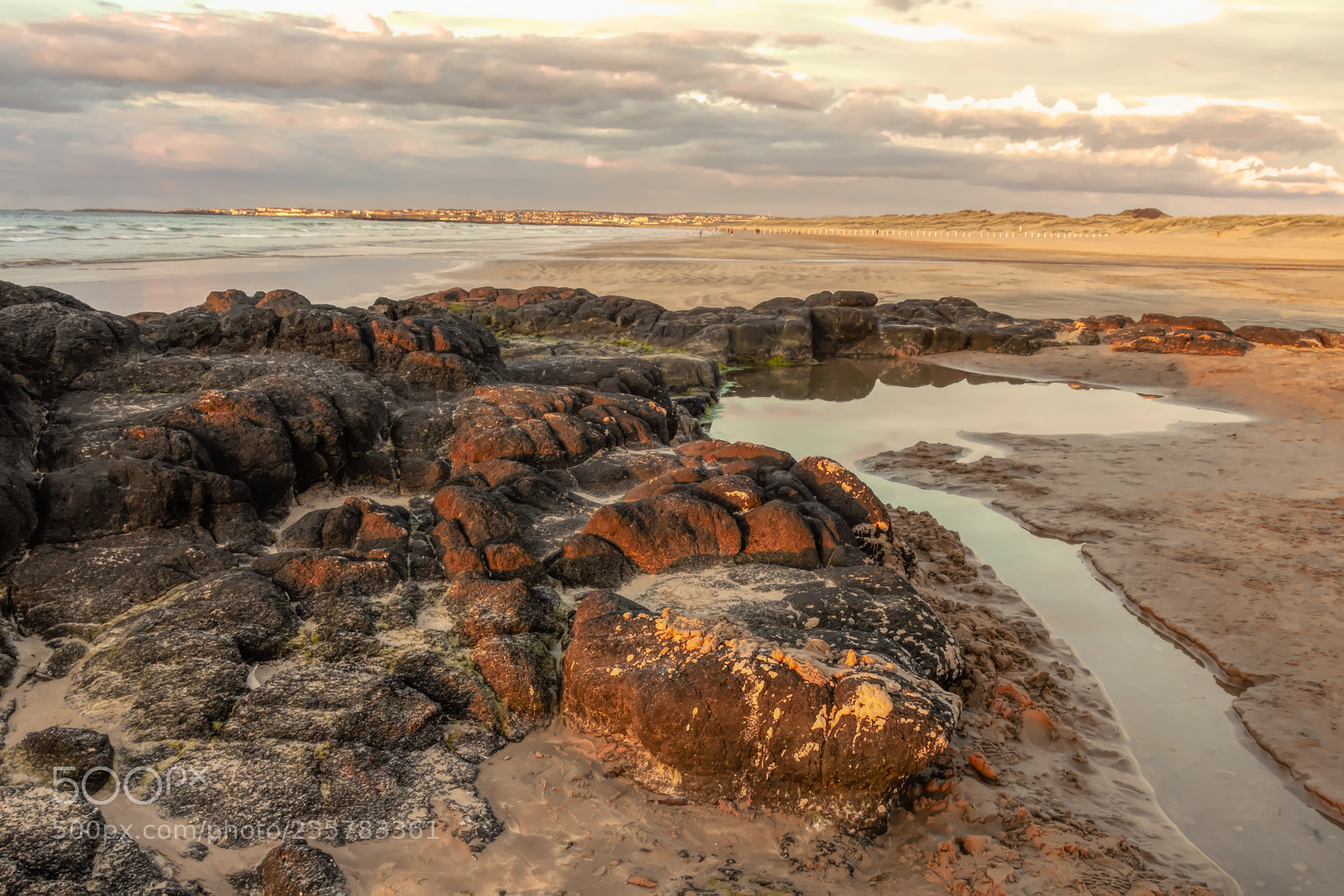 Canon EOS 50D sample photo. Castlerock beach photography