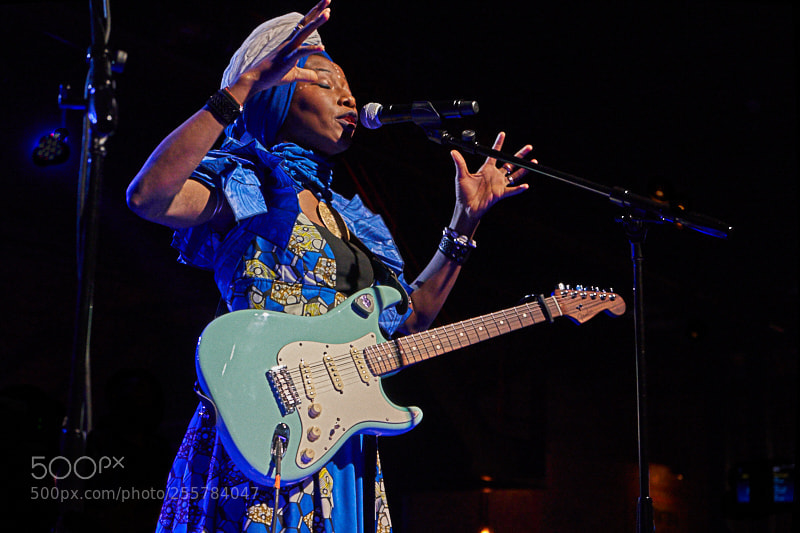 Sony a7 III sample photo. Fatoumata diawara photography