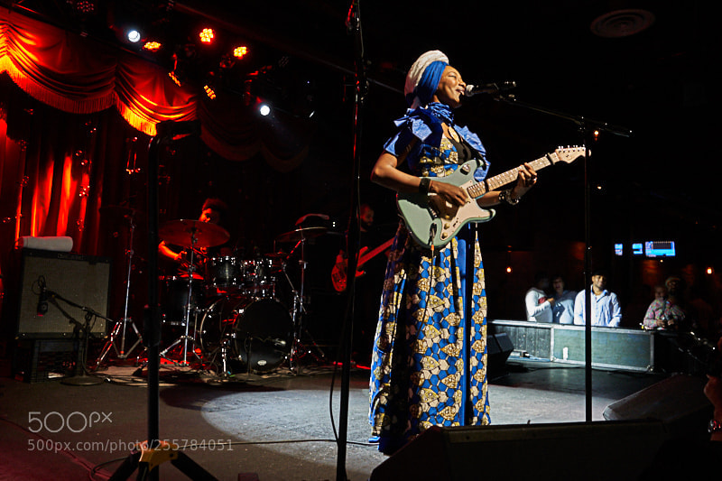 Sony a7 III sample photo. Fatoumata diawara photography