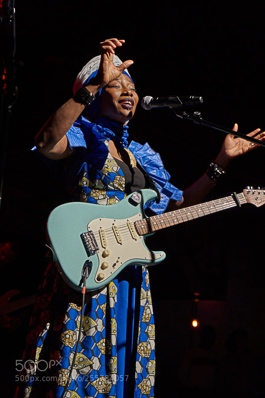 Sony a7 III sample photo. Fatoumata diawara photography
