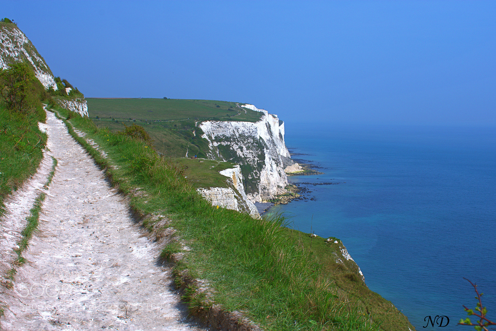 Nikon D3400 sample photo. White cliffs of dover photography