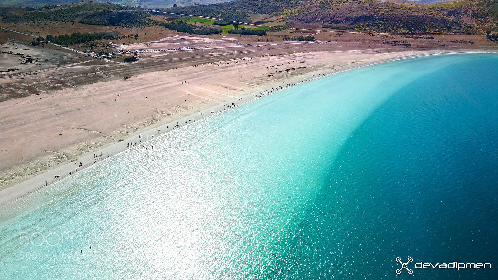 DJI FC220 sample photo. Every tone of blue / 290418044 photography