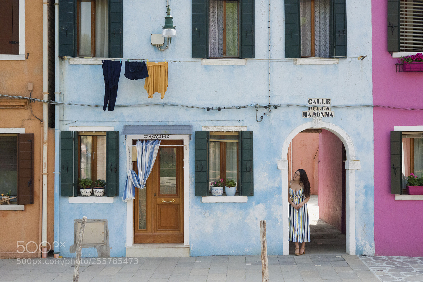 Nikon D800 sample photo. Colorful houses photography