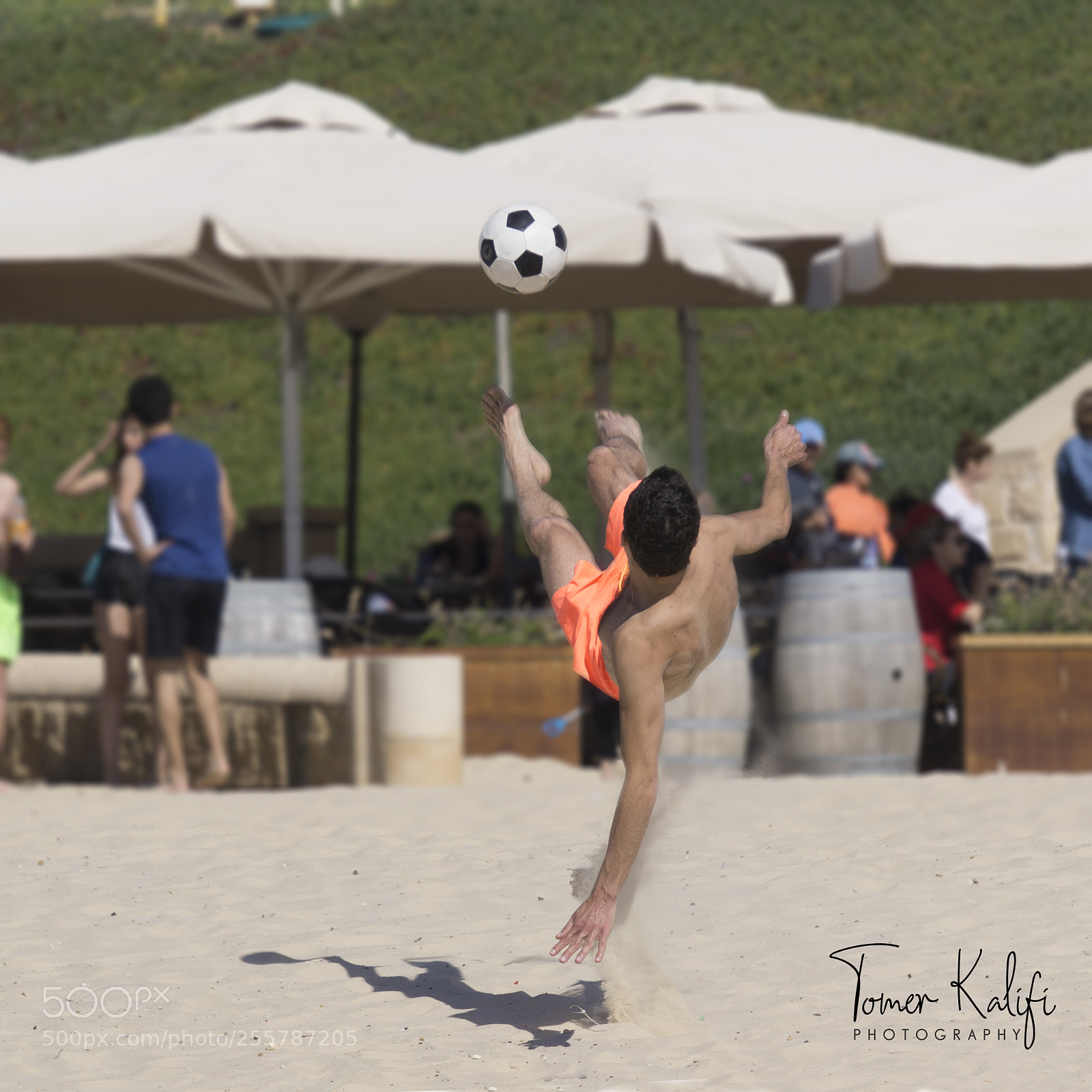 Sony a6000 sample photo. Beach football photography