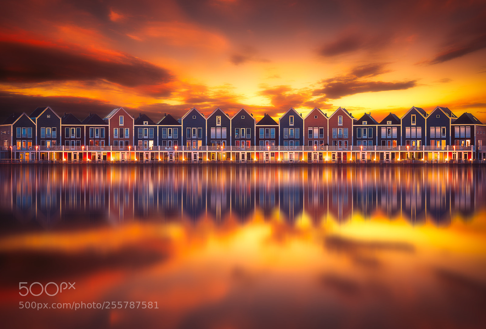 Sony a7R sample photo. Golden hour at houten photography