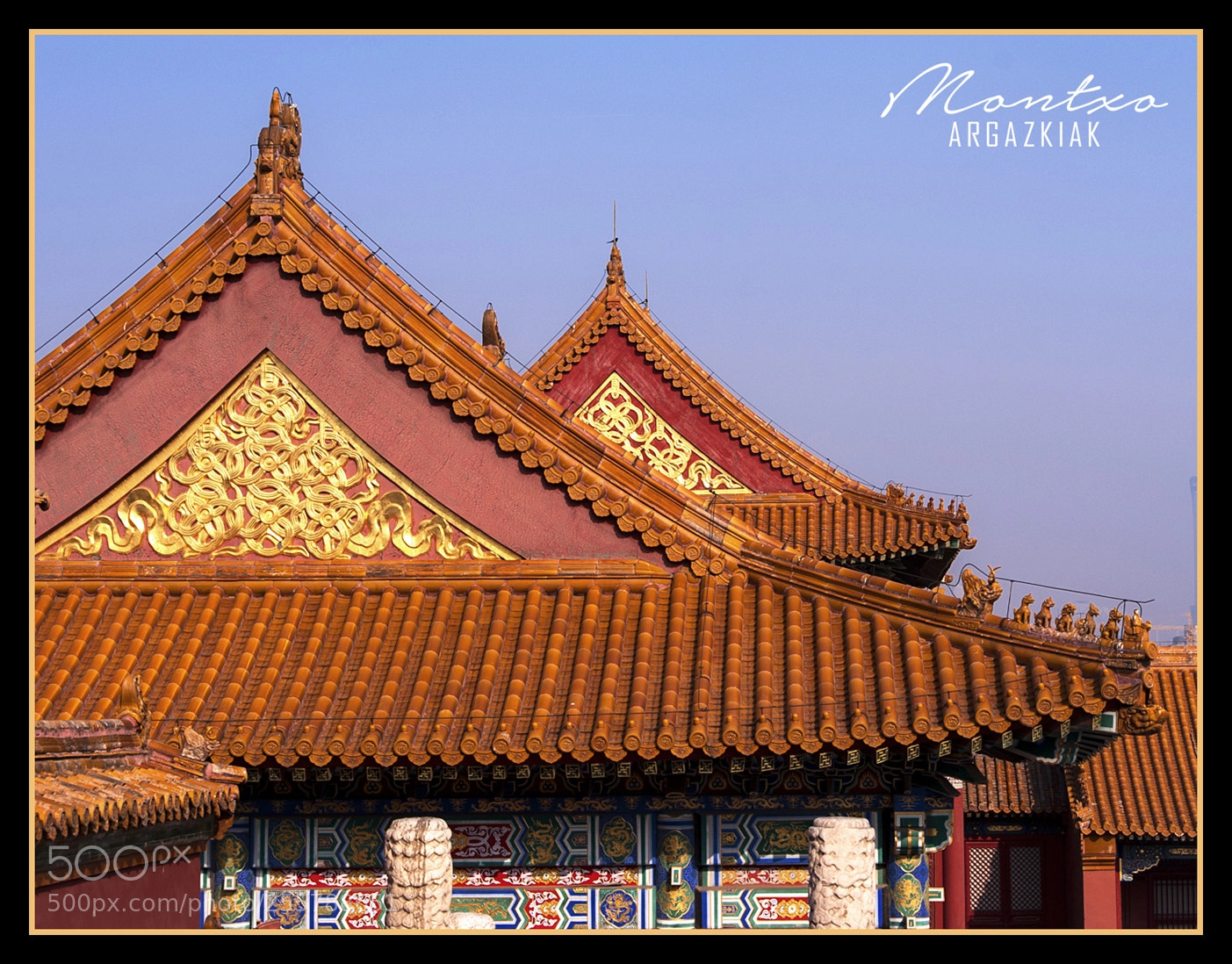 Nikon D700 sample photo. Rooftops - beijing - 2018 photography