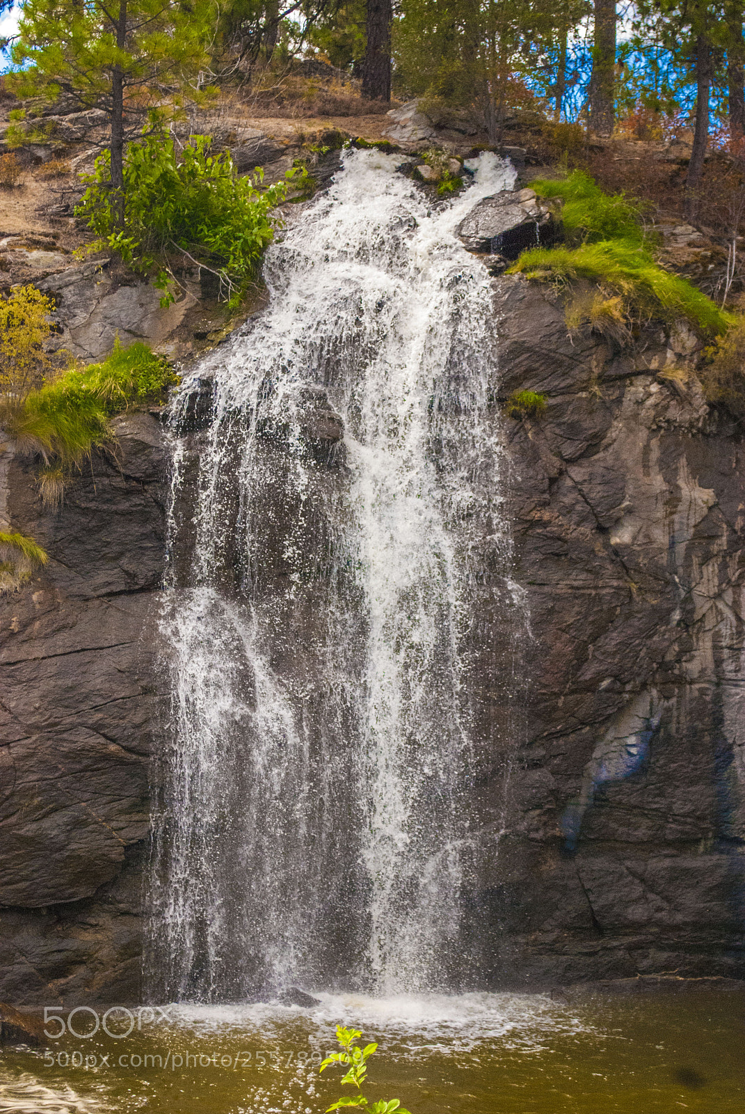 Nikon D80 sample photo. Waterfall photography