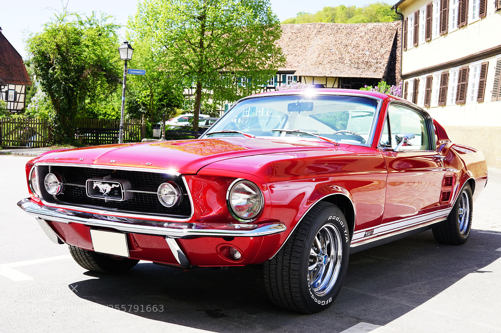 Sony a6000 sample photo. Red mustang photography